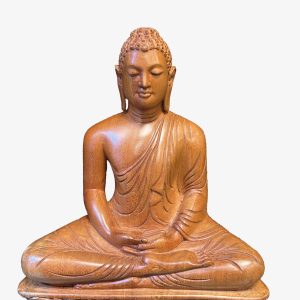 Wooden Lord Buddha