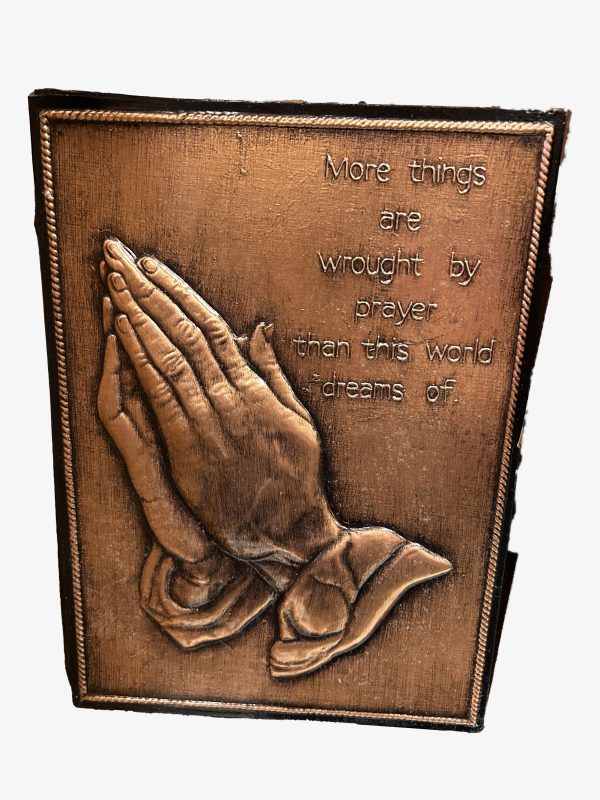 Pray Hands Plaque