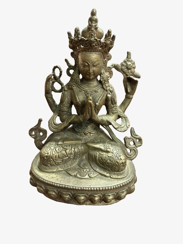 Green Tara Brass